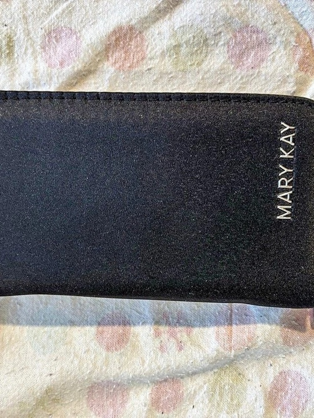 Mary Kay Lipstick Case with Mirror and Card Slots Black